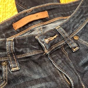Joe’s jeans dark, soft denim size 24